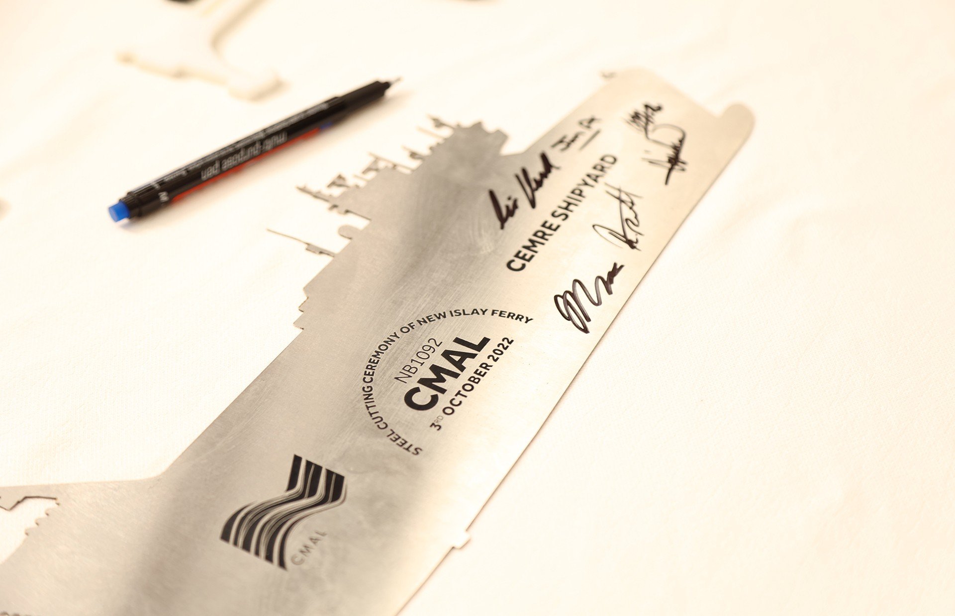 Steel Cut for CMAL’s New Islay Ferry!