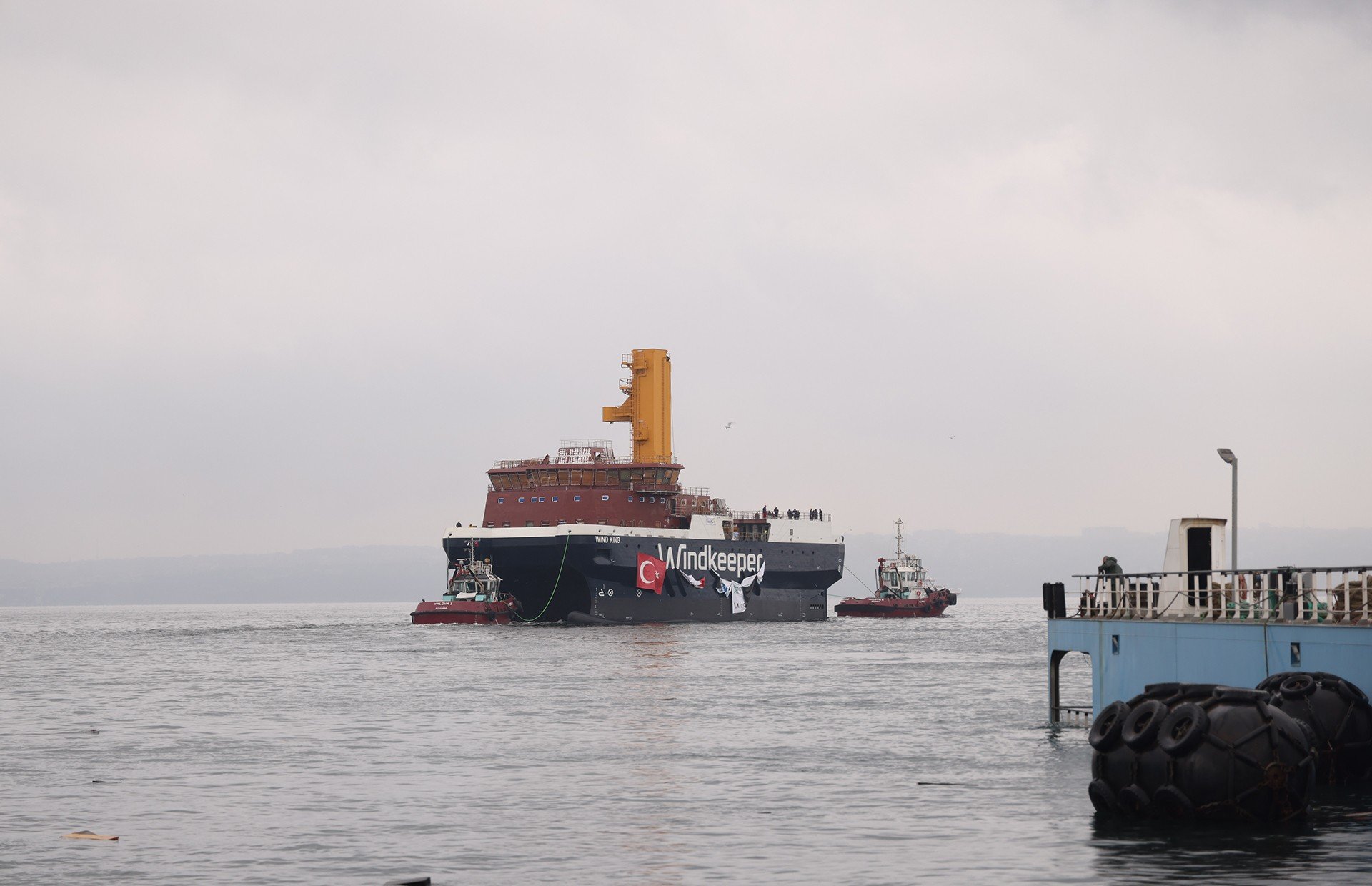 NB1095 Wind King Suya İndi!