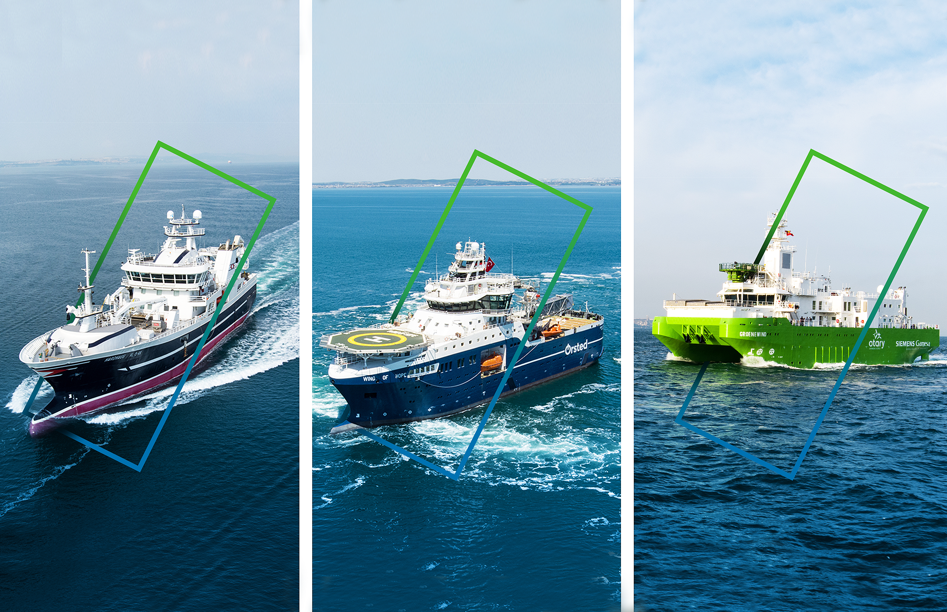 Delivery Success: 
1 Month 3 Vessels!