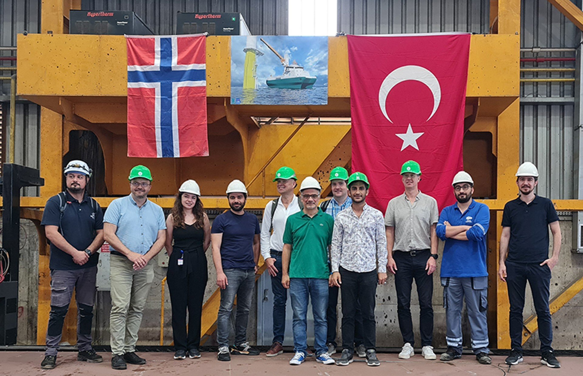 Windkeeper Gemilerinden İlki İçin İlk Sac Kesimi Gerçekleştirildi.