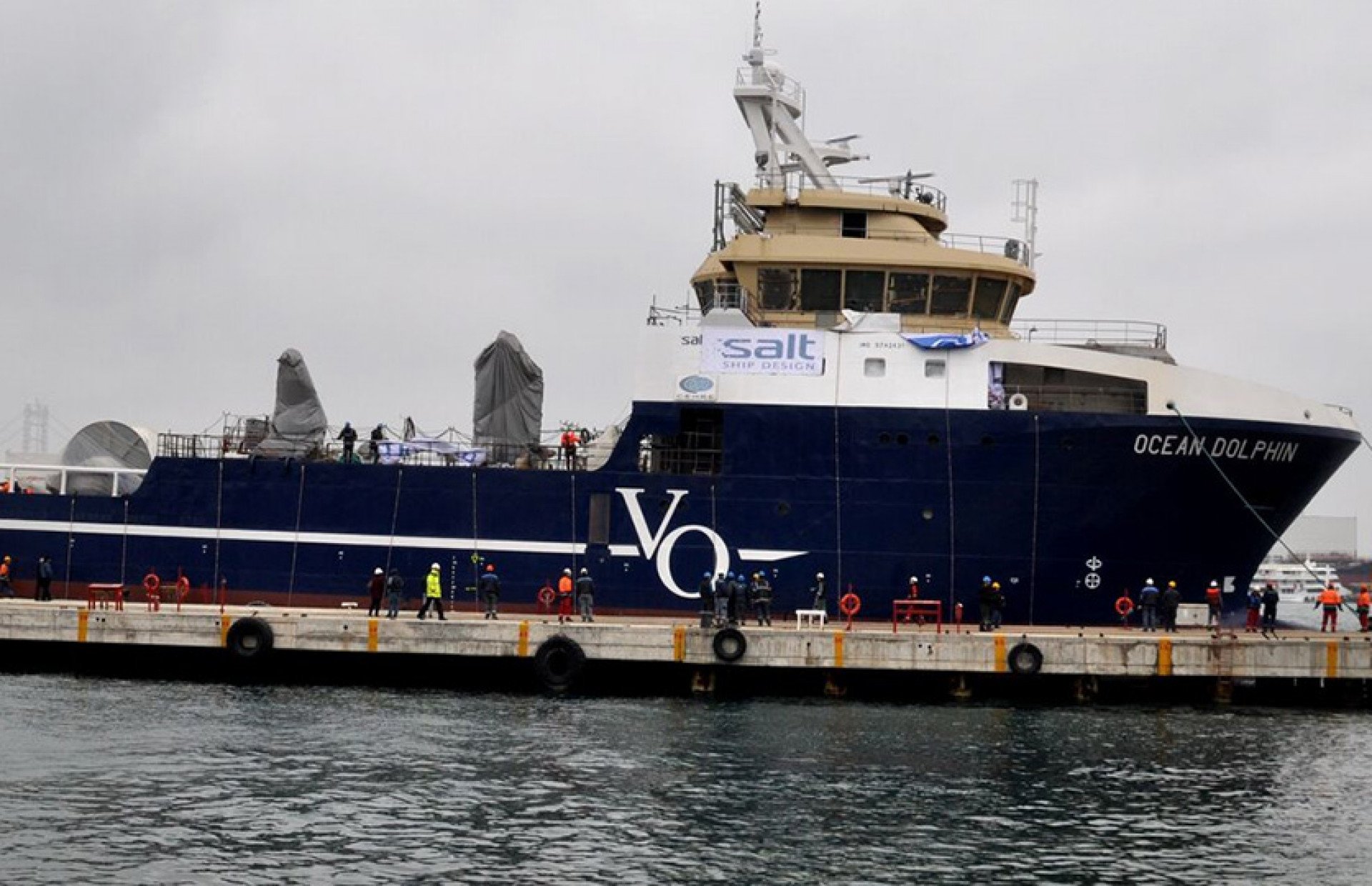 Seismic Support Vessel has launched!