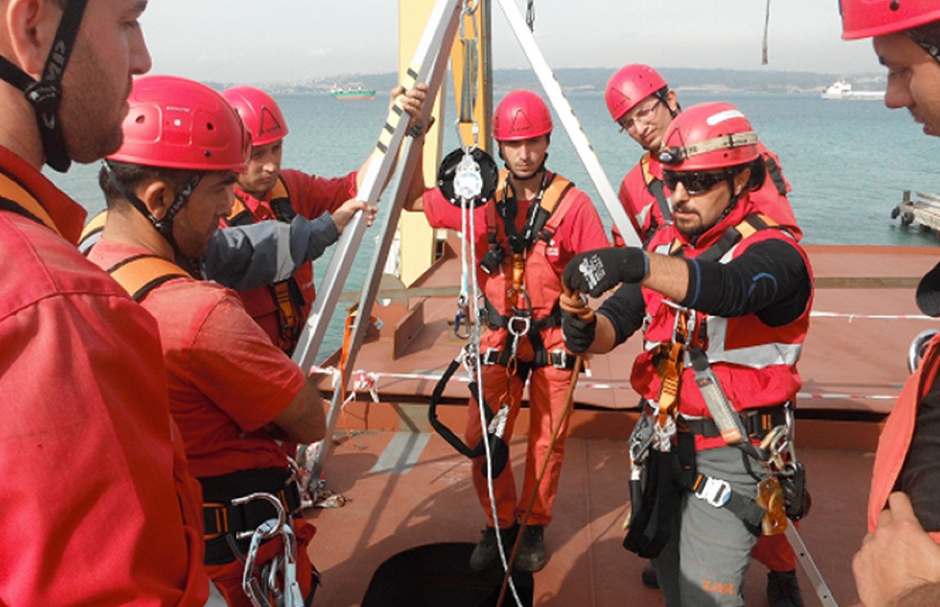 Rescue Training! - Cemre Shipyard