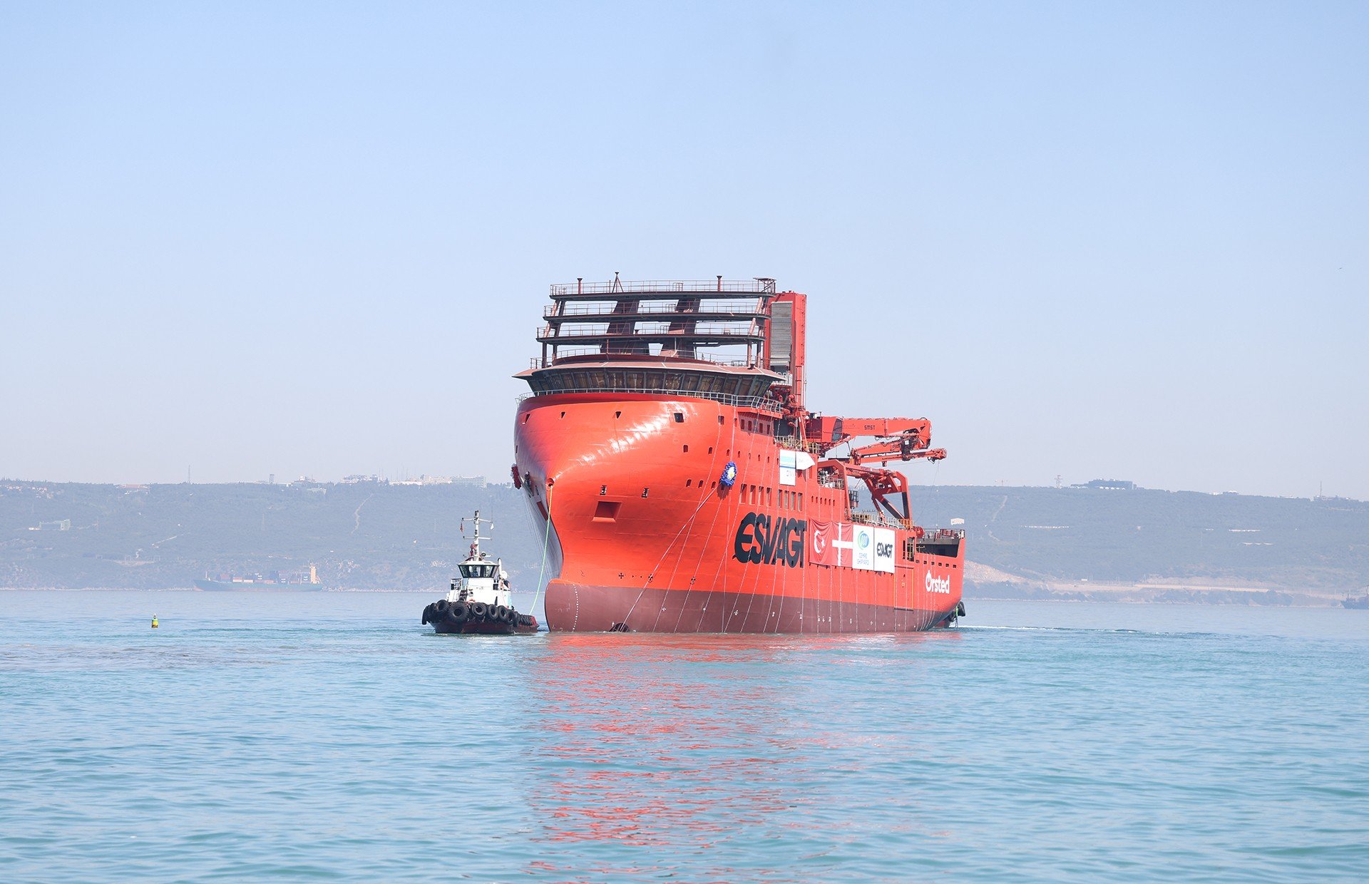 The First of Its Kind NB1094 Esvagt Has Met the Sea!