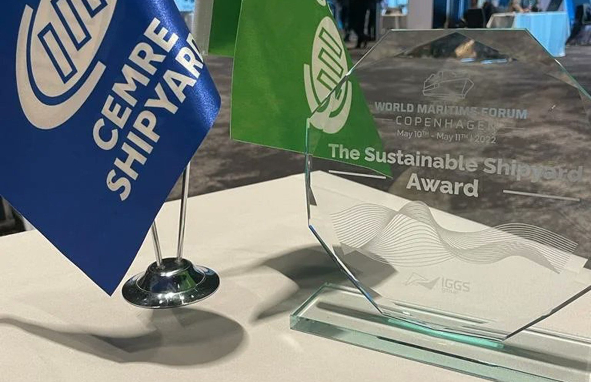 Cemre Shipyard is Presented the Sustainable Shipyard Award!