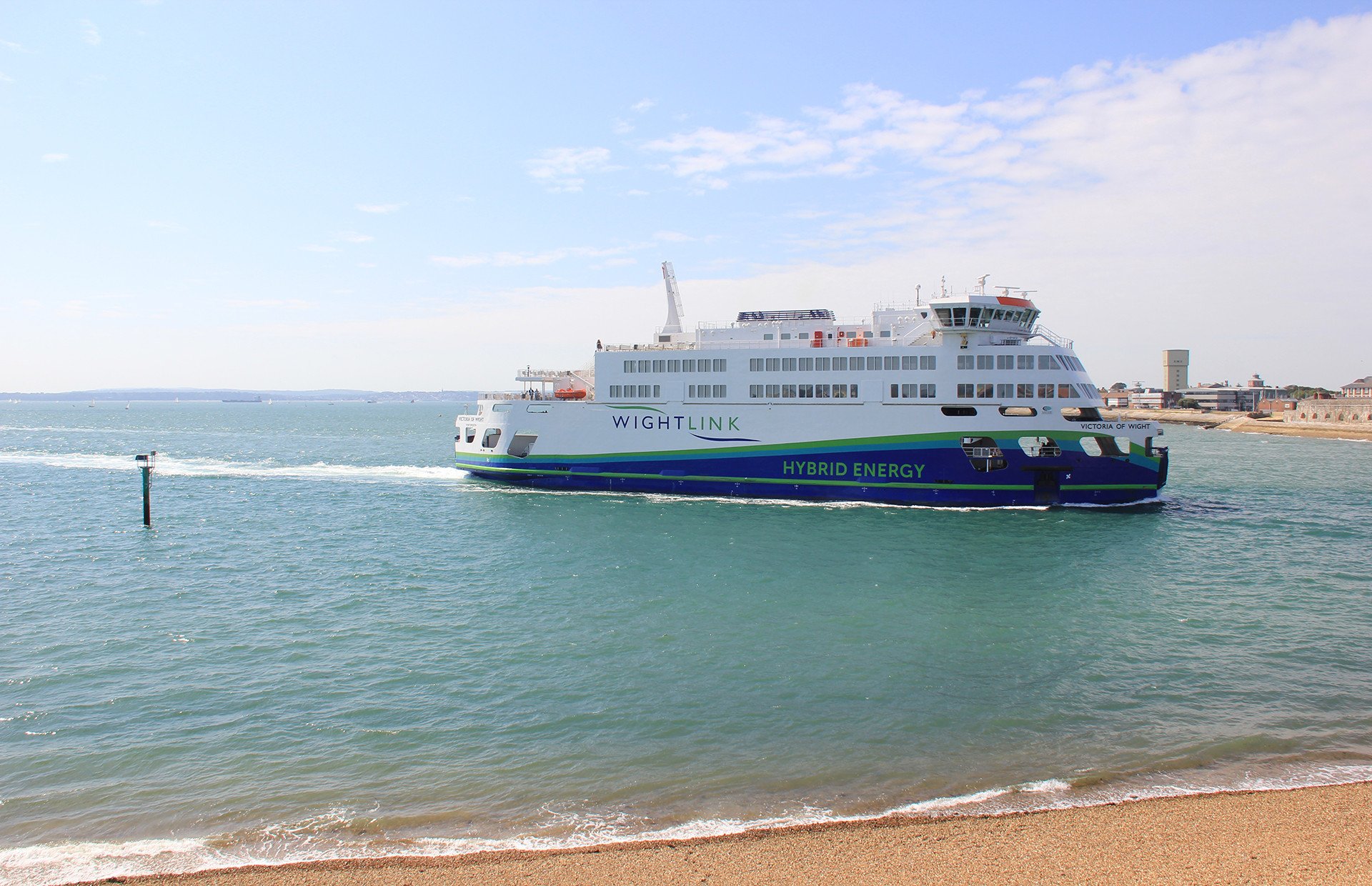 En Çevreci Feribot Ödülü Victoria of Wight'ın!