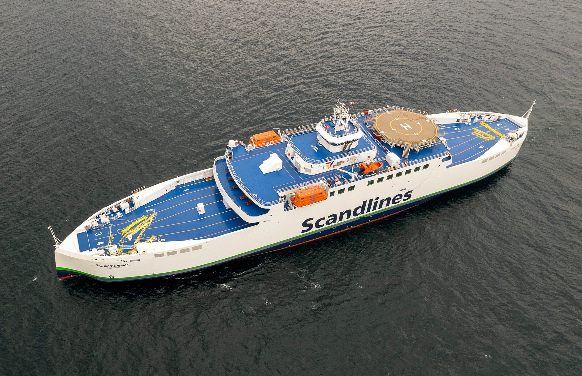 NB1090 The Baltic Whale is Delivered to Scandlines