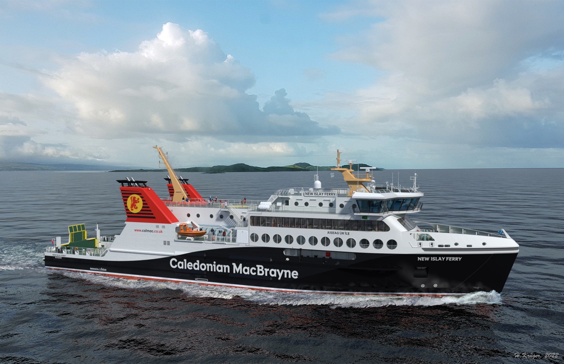 Contract Signed for Two Islay Ferries!