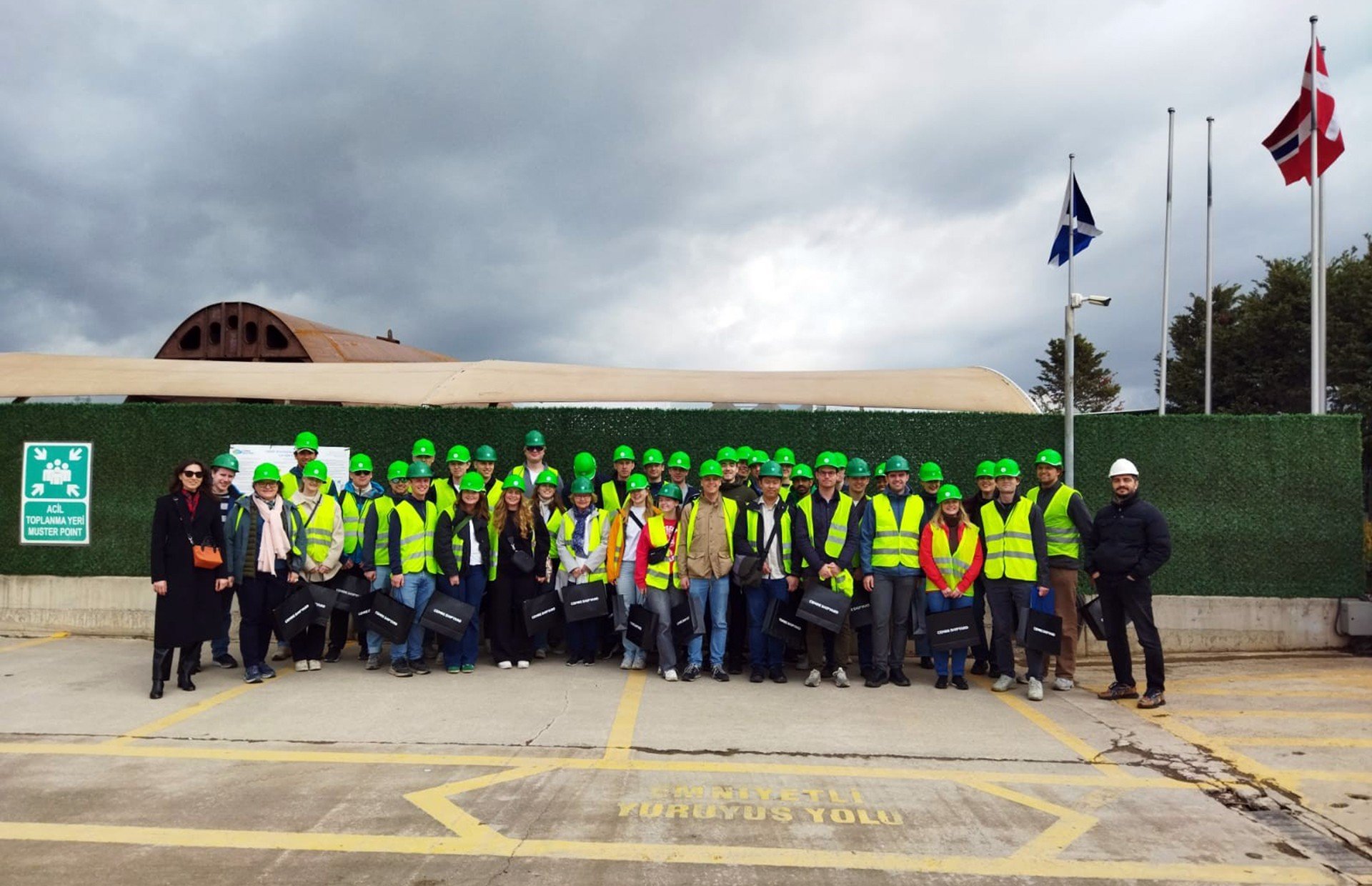 Norwegian Students are at Cemre Shipyard!