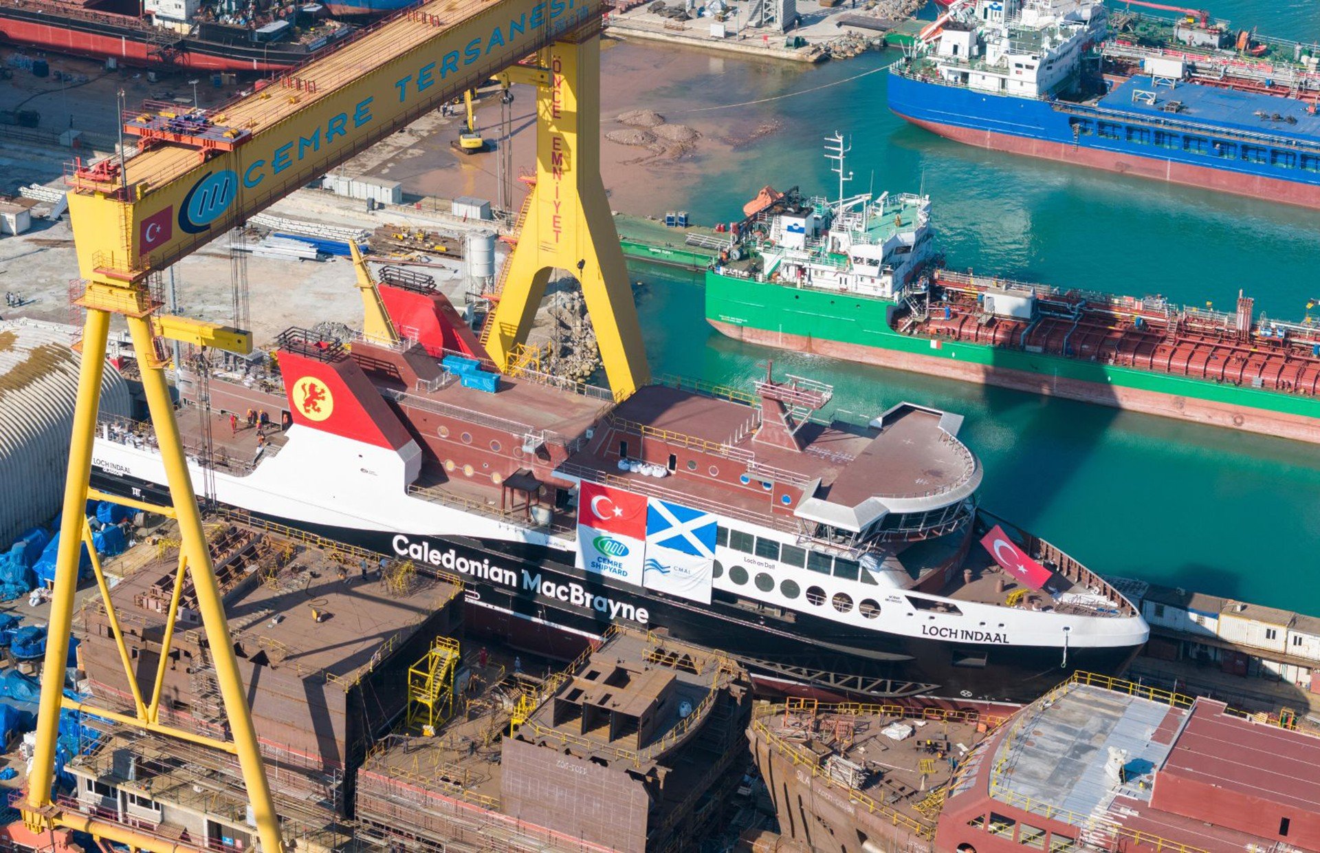 NB1093 Loch Indaal Met the Blue!