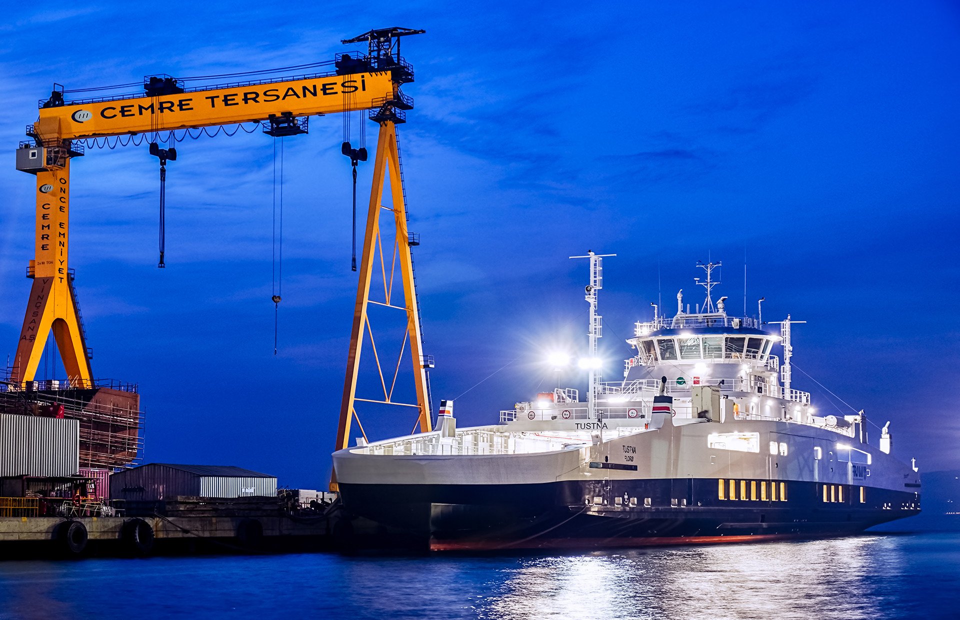 Cemre NB68 TUSTNA'yı teslim etti!