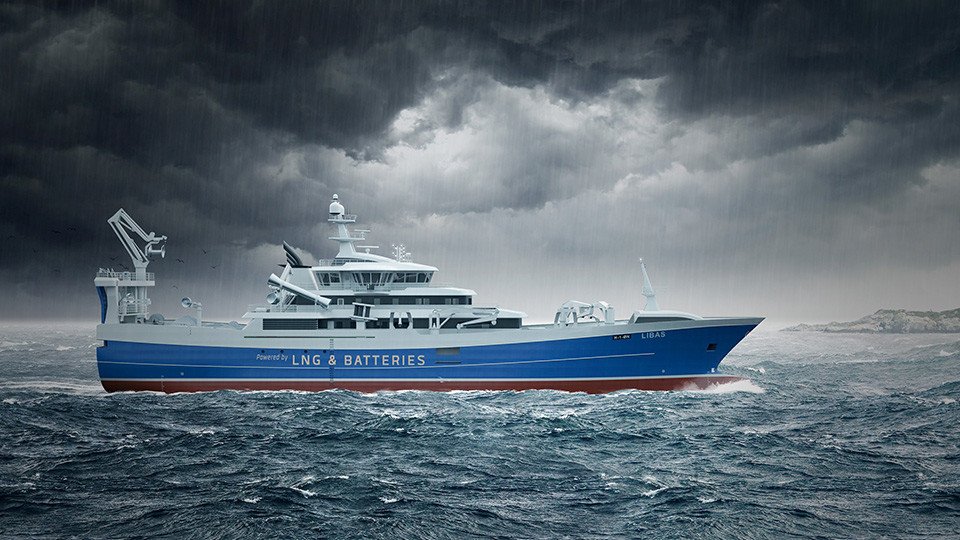 The World’s First Battery & LNG-fuelled Purse Seiner/Trawler in Cemre!