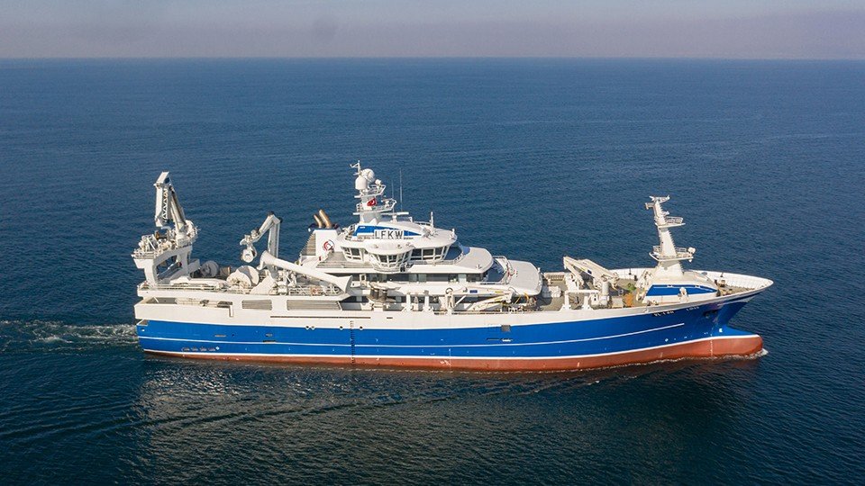 Purse Seiner Trawler NB64 Libas is Delivered.