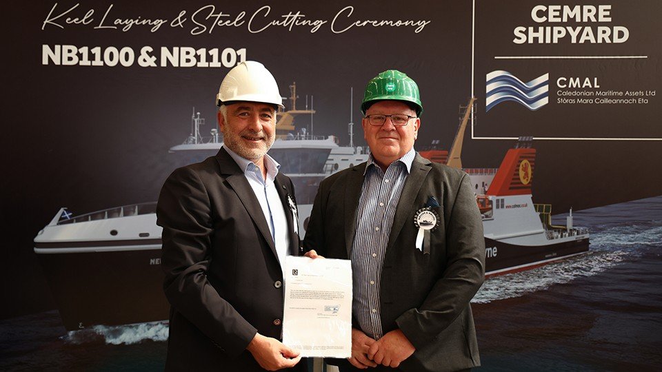 Keel Laying and Steel Cutting Ceremony of Little Minch Ferries