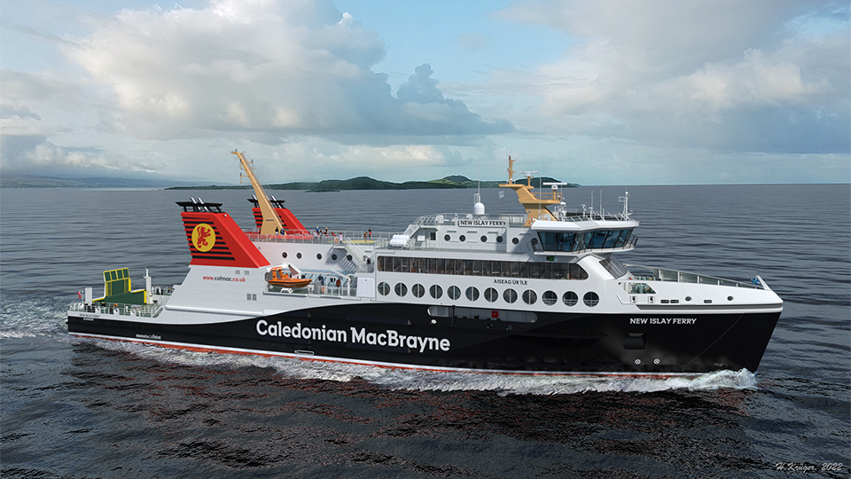Contract Signed for Two Islay Ferries!