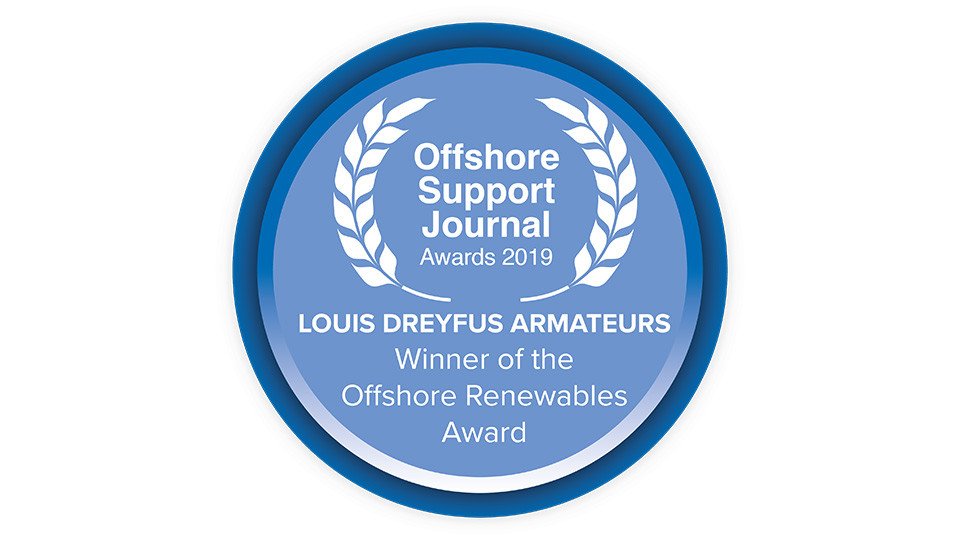 OSJ 2019 Offshore Yenilenebilirlik Ödülü Sahibi Wind of Change!