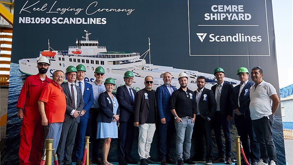 A Second Journey Begins for NB1090 Scandlines Ferry!